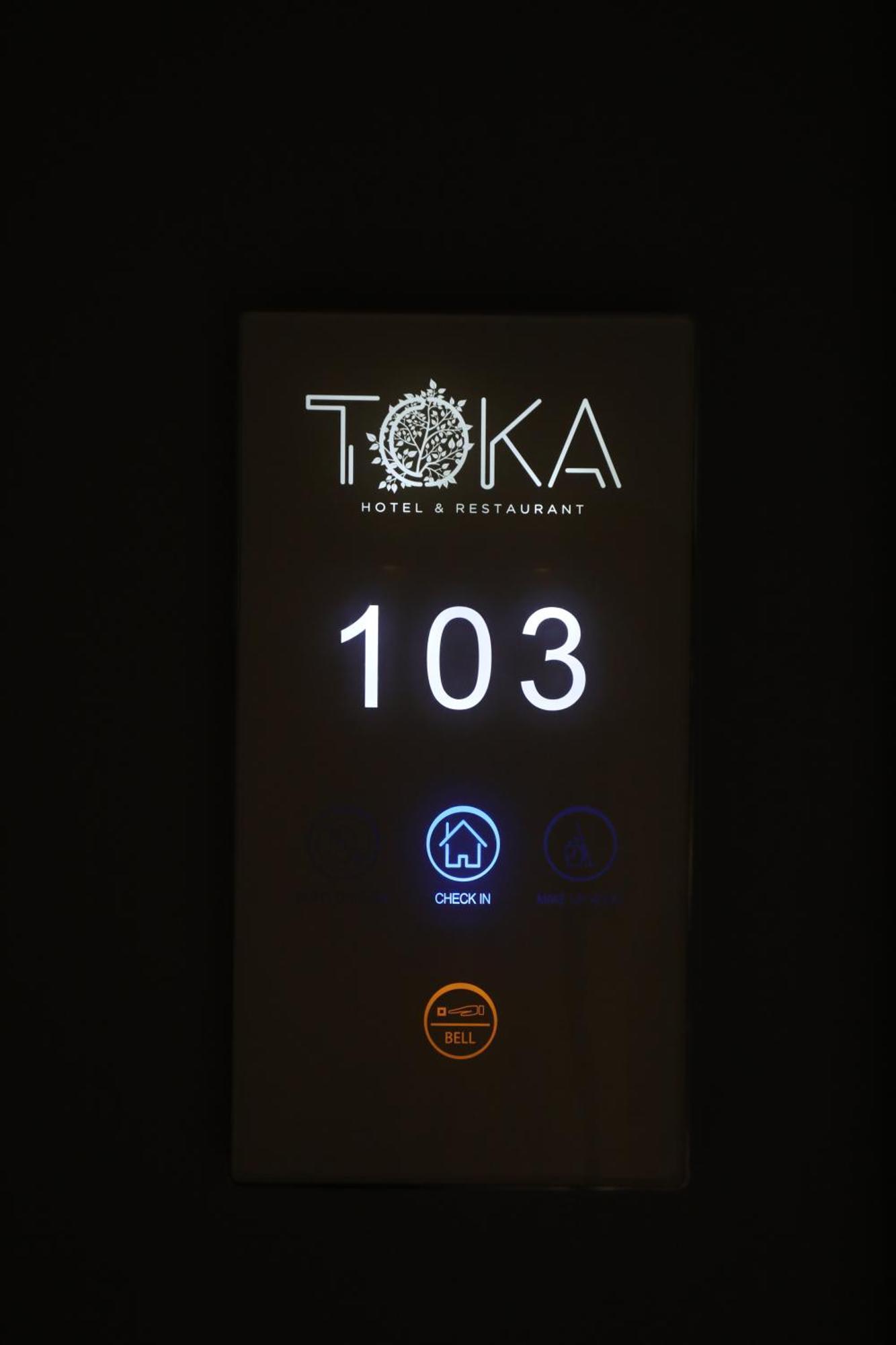 Toka Hotel Restaurant Udenisht Eksteriør billede